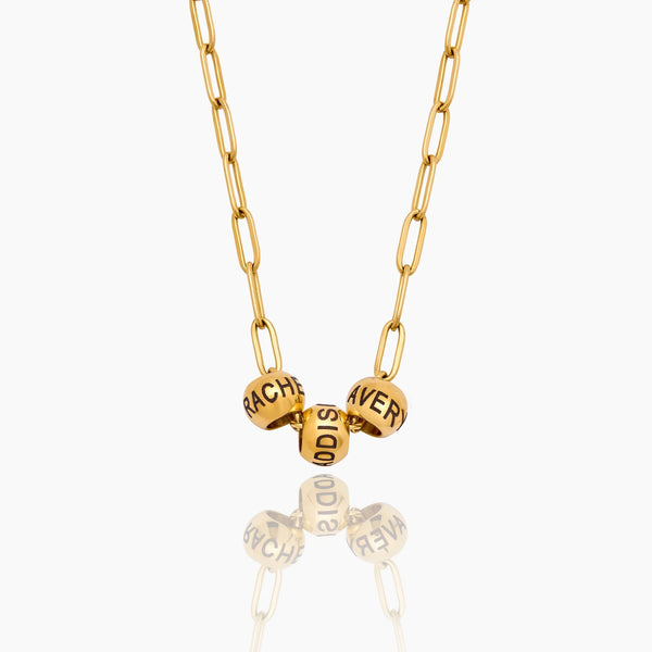 Bead Name Necklace