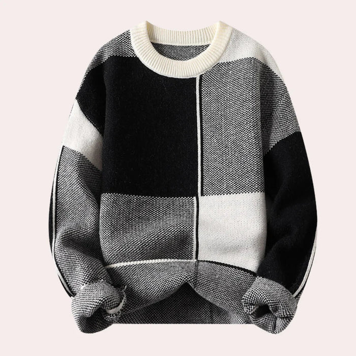Jersey suave de punto para hombre