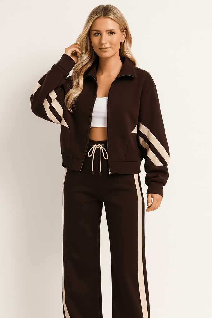 Conjunto de dos piezas cómodo para mujer