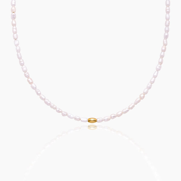 Essential Pearl Choker Necklace