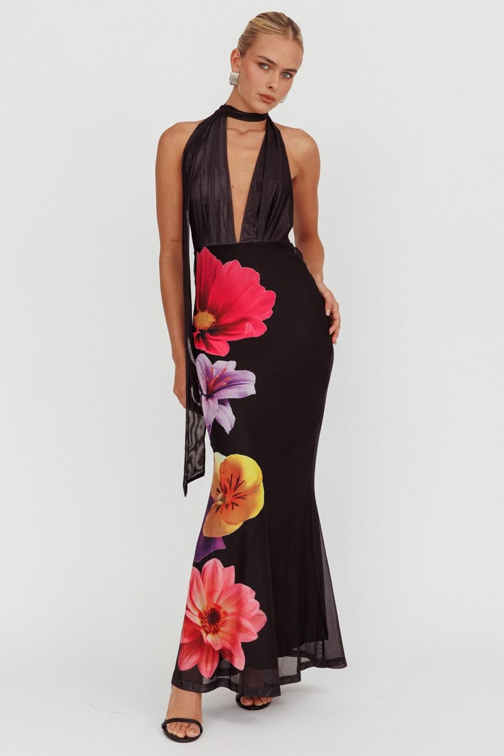 Geraldine | Vestido maxi