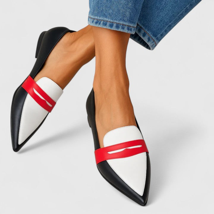 Zapatos suaves de piel para mujer