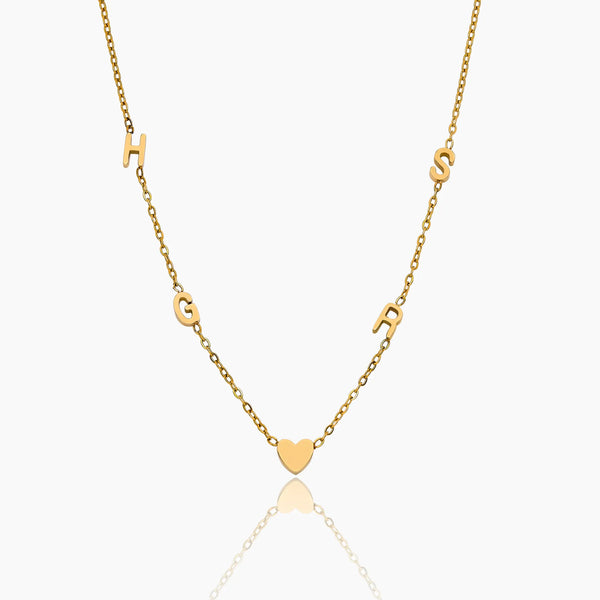 Multi Initial Necklace