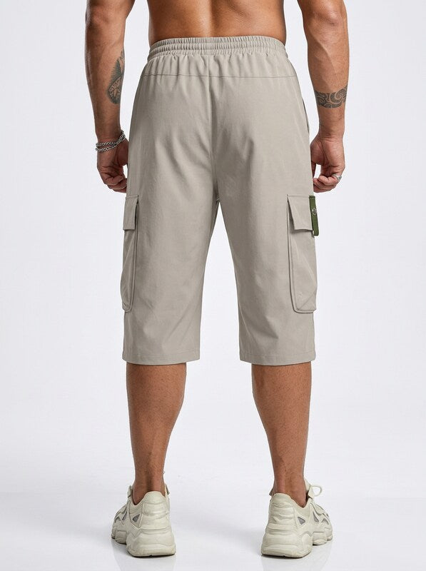 Men’s Drawstring Cargo Pants