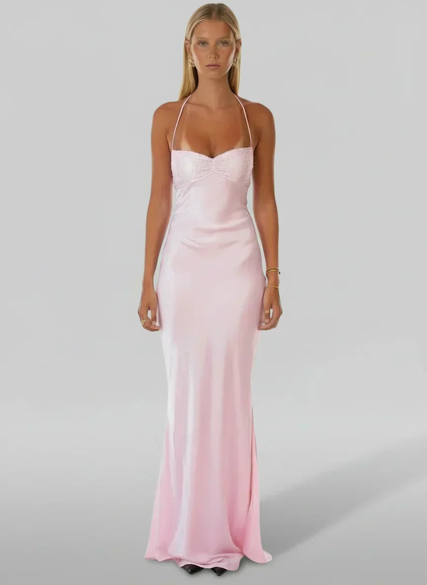 Aline | Vestido maxi
