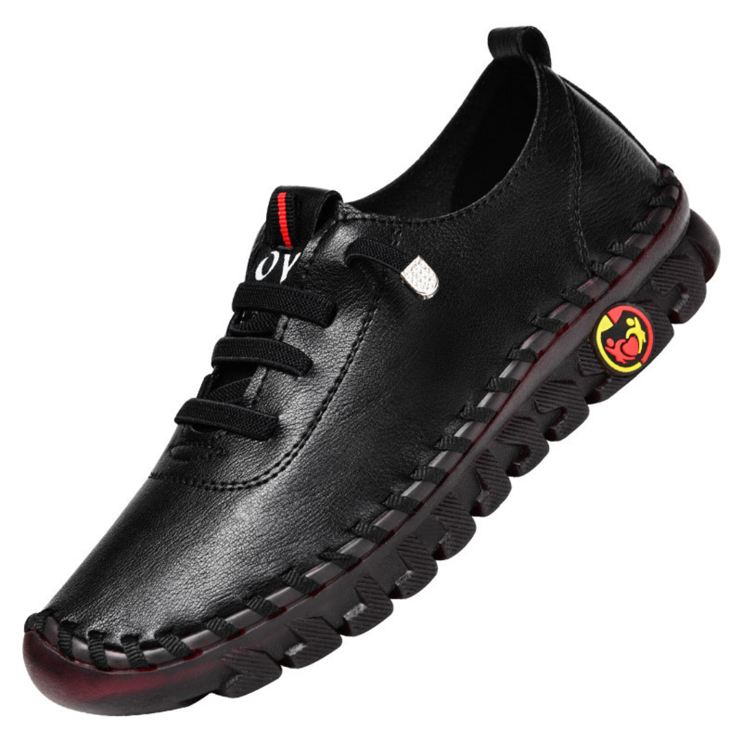 Mocasines de piel para mujer