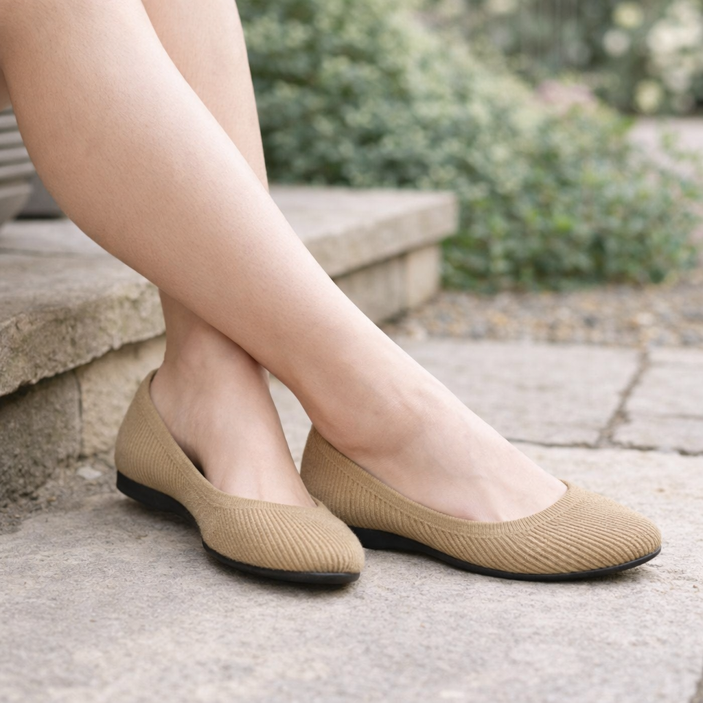 Zapatillas ortopédicas acolchadas sin cordones para mujer