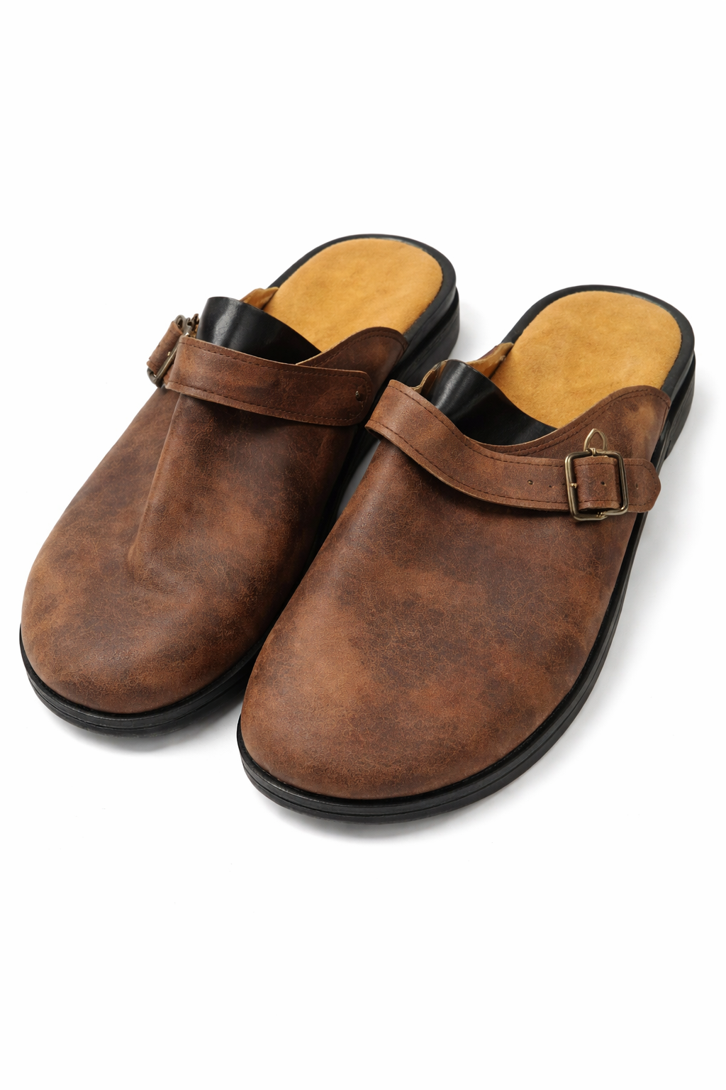 Zuecos ortopédicos de corte estándar para hombre