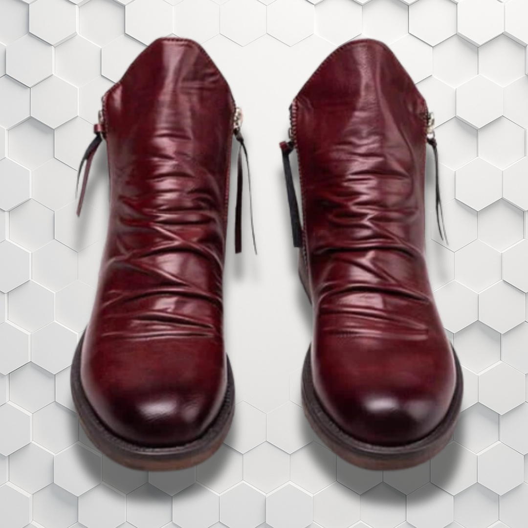 Botas informales de piel para hombre