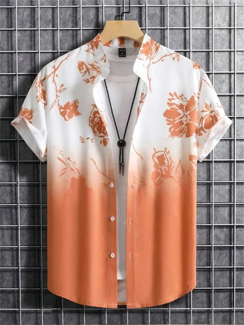 Camisa de manga corta para hombre
