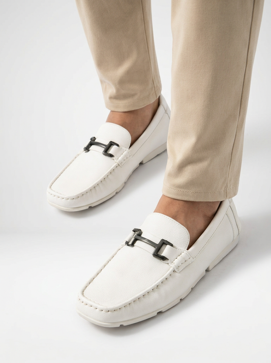 Men’s Driving Square Toe Penny Loafers