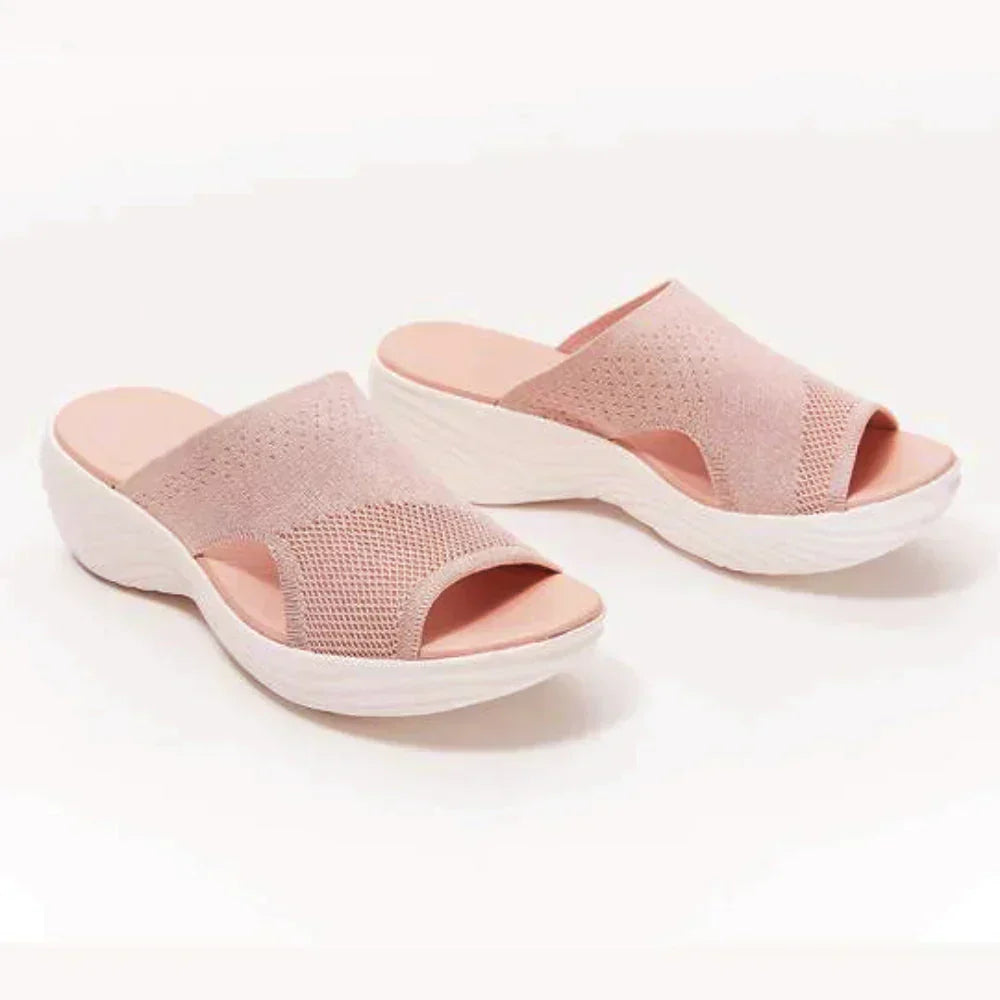 Sandalias ortopédicas transpirables ligeras para mujer