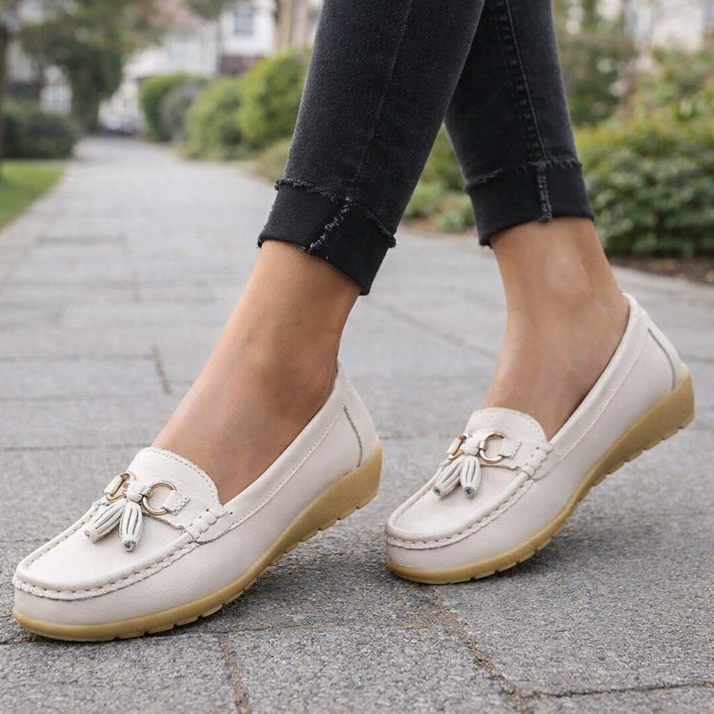 Zapatos sin cordones informales para caminares para mujer