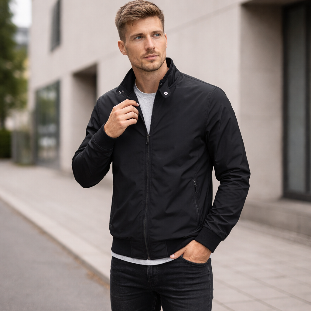 Chaqueta ligera informal para hombre