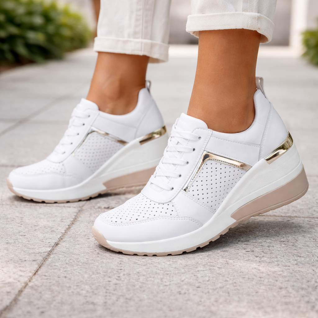 Zapatillas de cuña para mujer