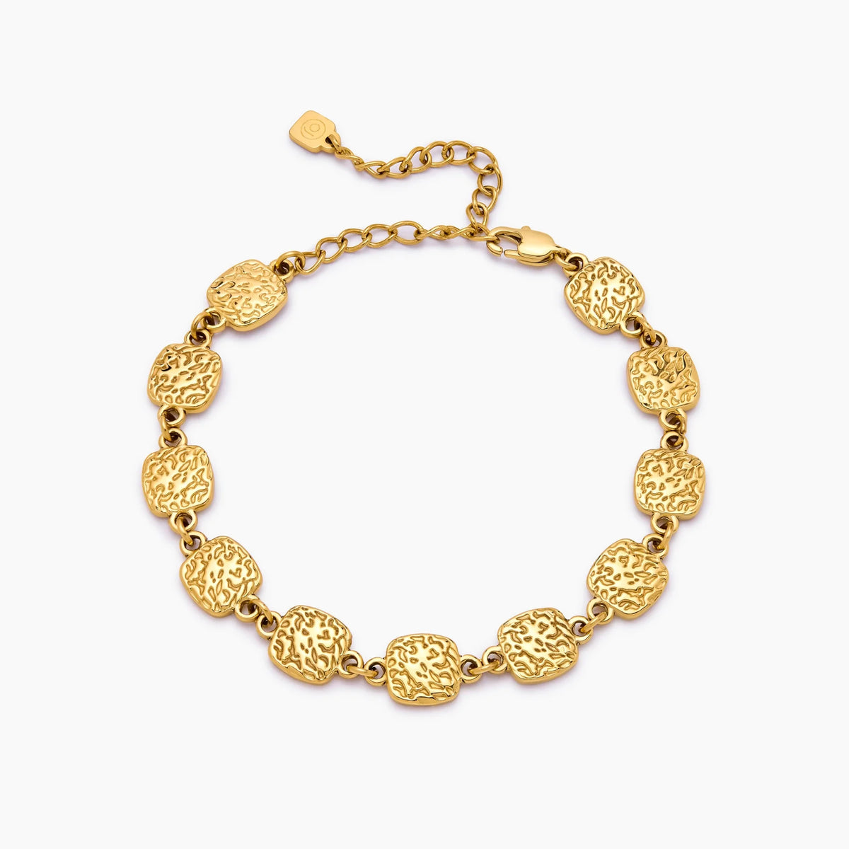 Crushed Disc Bracelet