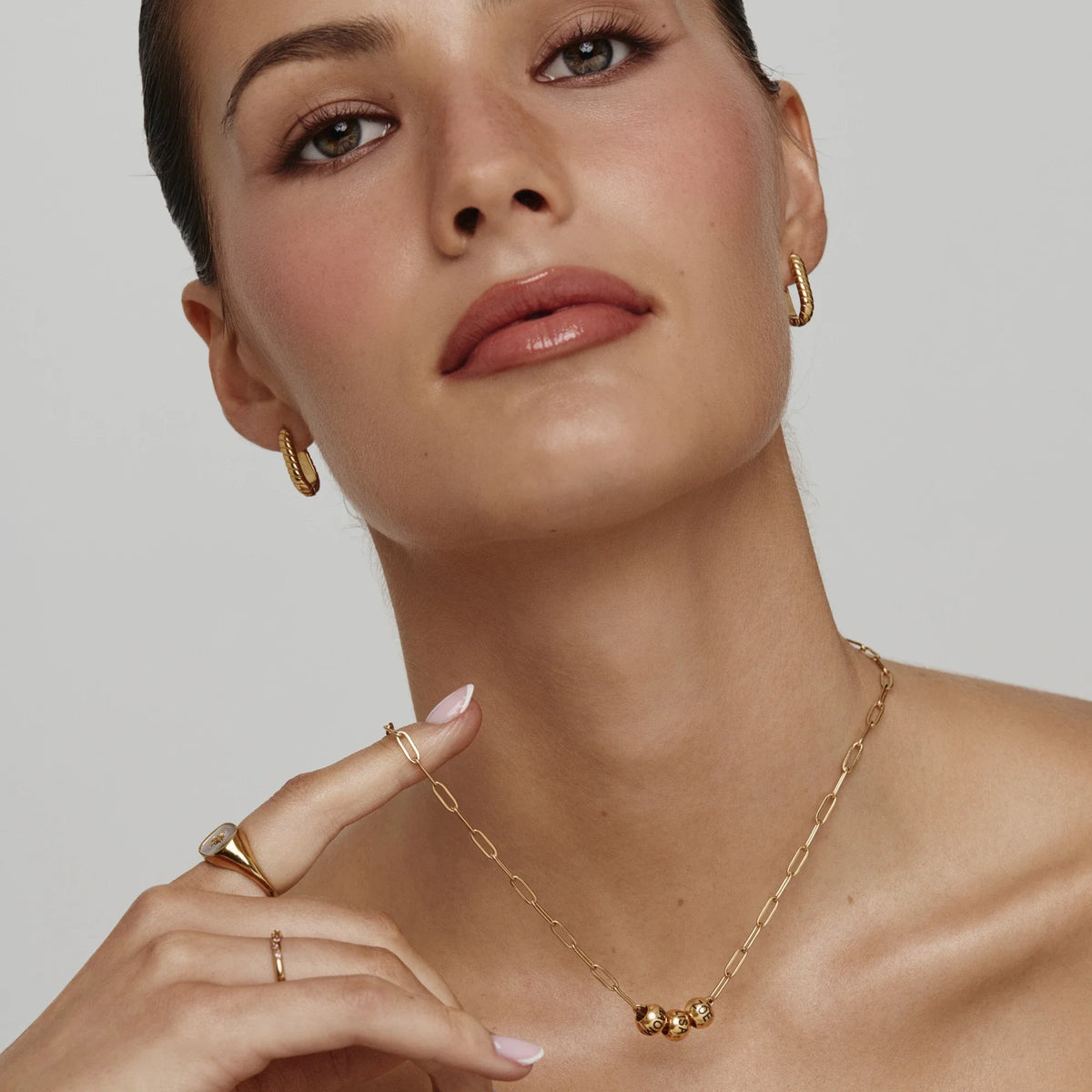 Bead Name Necklace