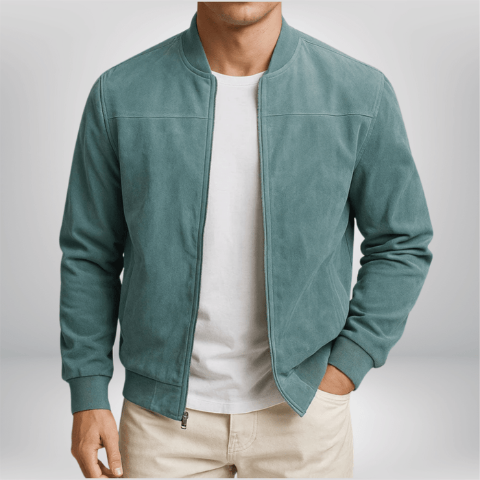 Quinn | Chaqueta moderna de piel para hombre