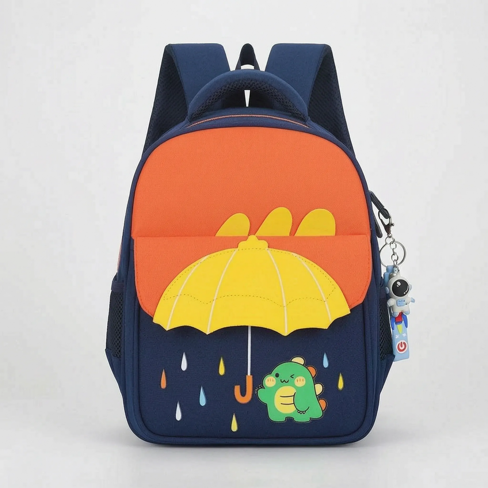 Mochila escolar ligera azul para niños