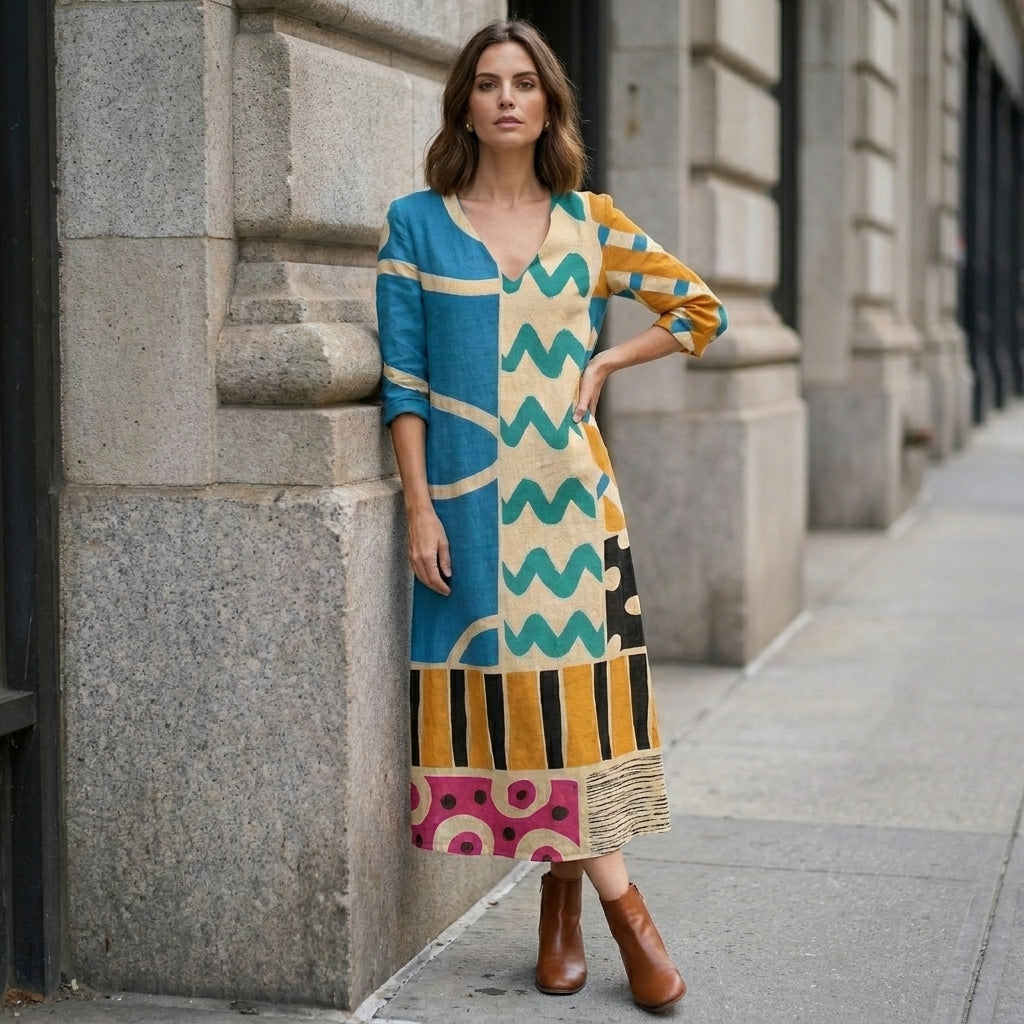 Vestido midi para mujer