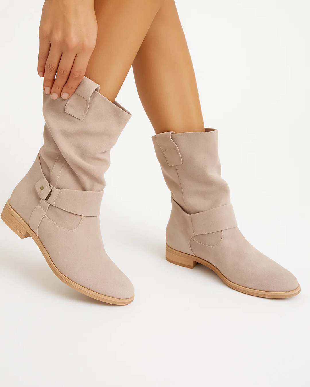 Botines de tacón ancho para mujer
