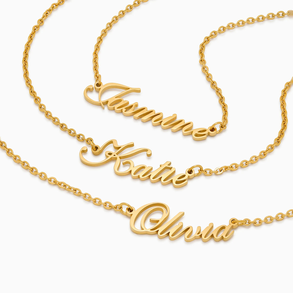 Celvina Signature Name Necklace