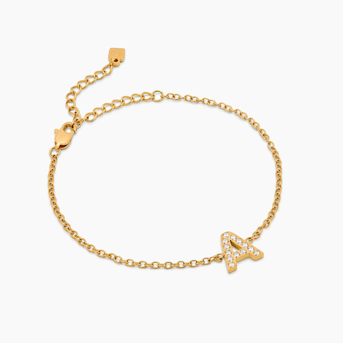 Pavé Initial Bracelet