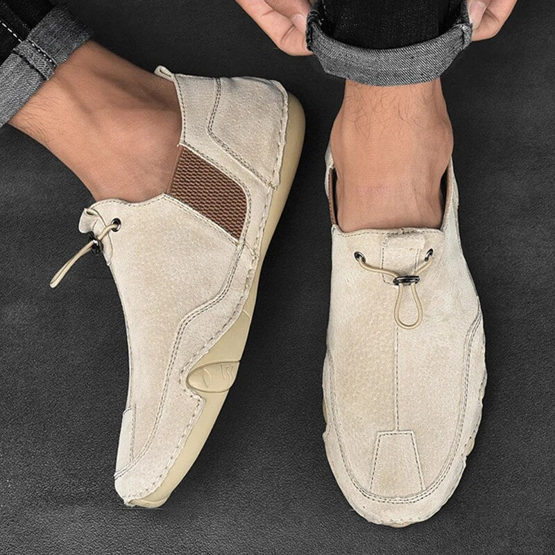 Zapatos ortopédicos de piel para hombre
