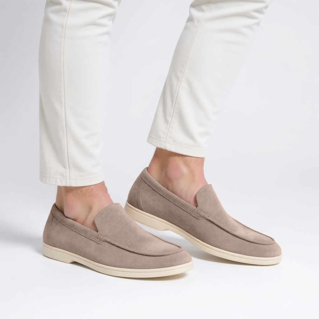 Mocasines vintages sin cordones para hombre