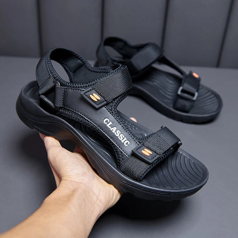 Sandalias ergonómicas para caminares con soporte del arco para hombre