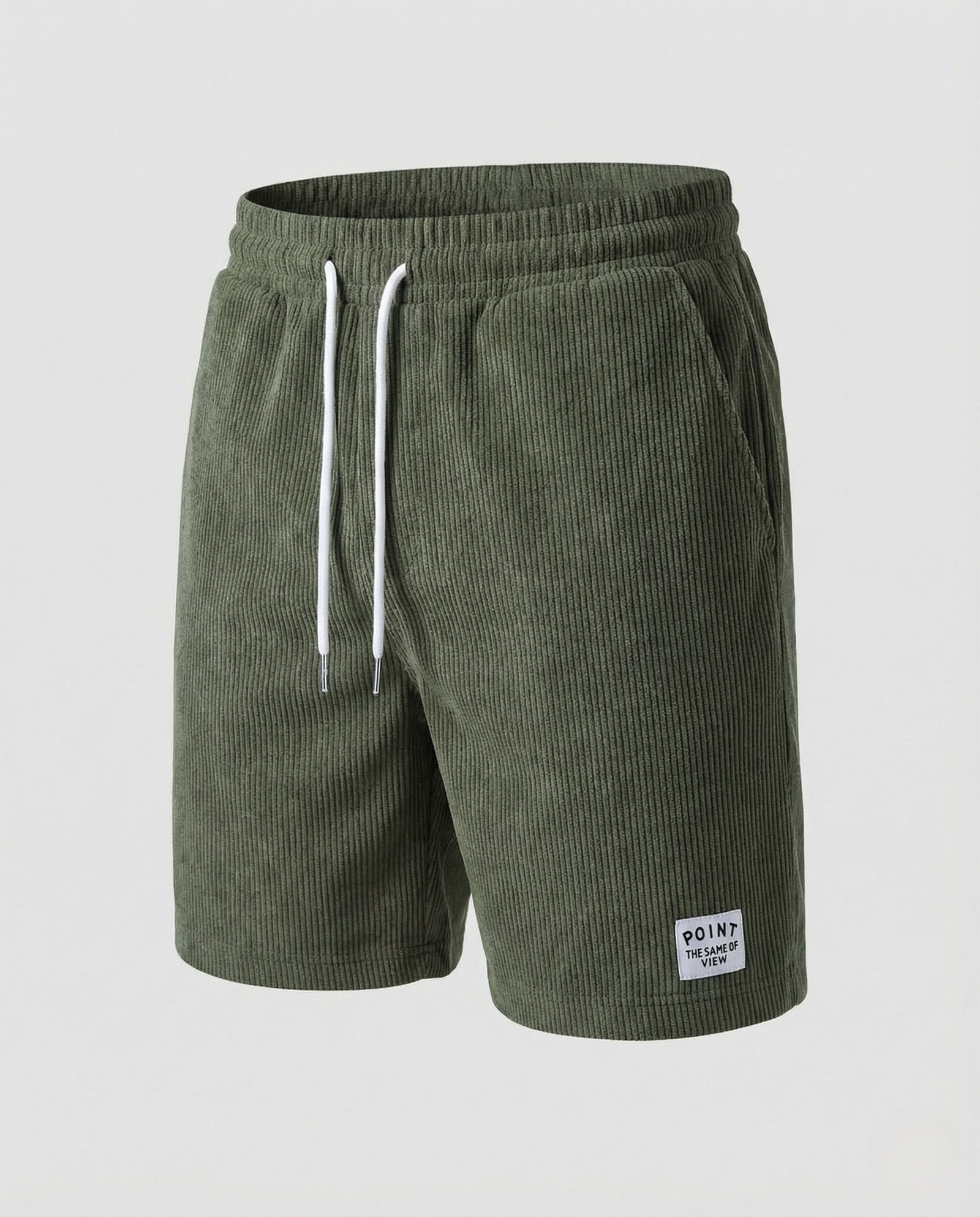 Pantalón corto de terciopelo para hombre