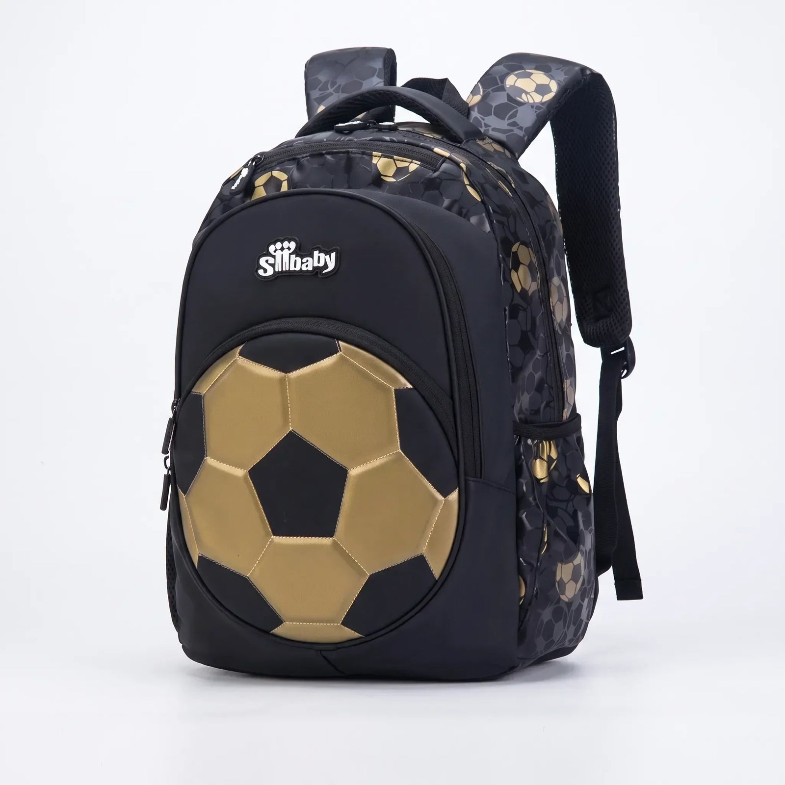 Football Focus | Mochila escolar azul dorada