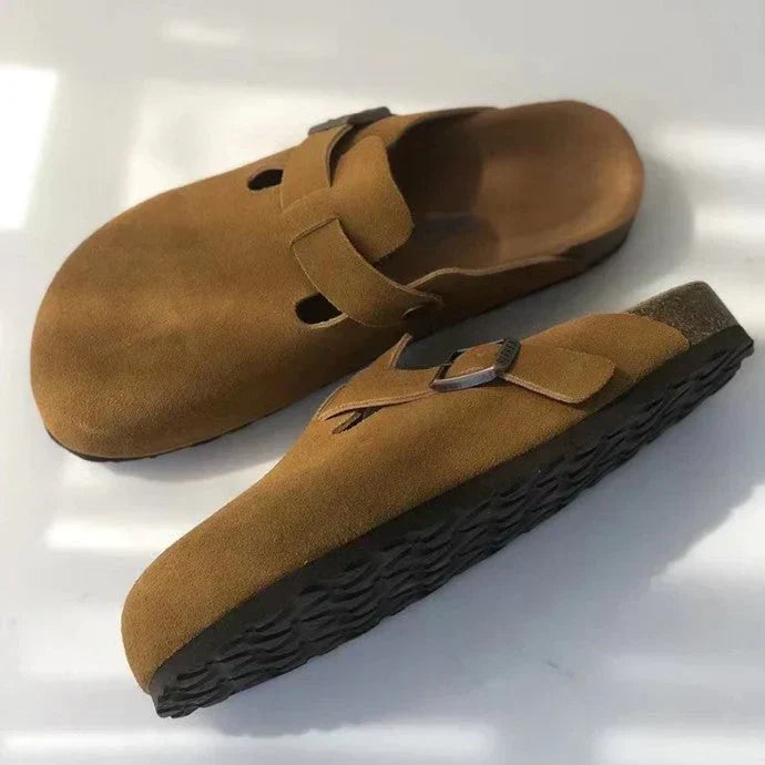 Sandalias de piel unisex