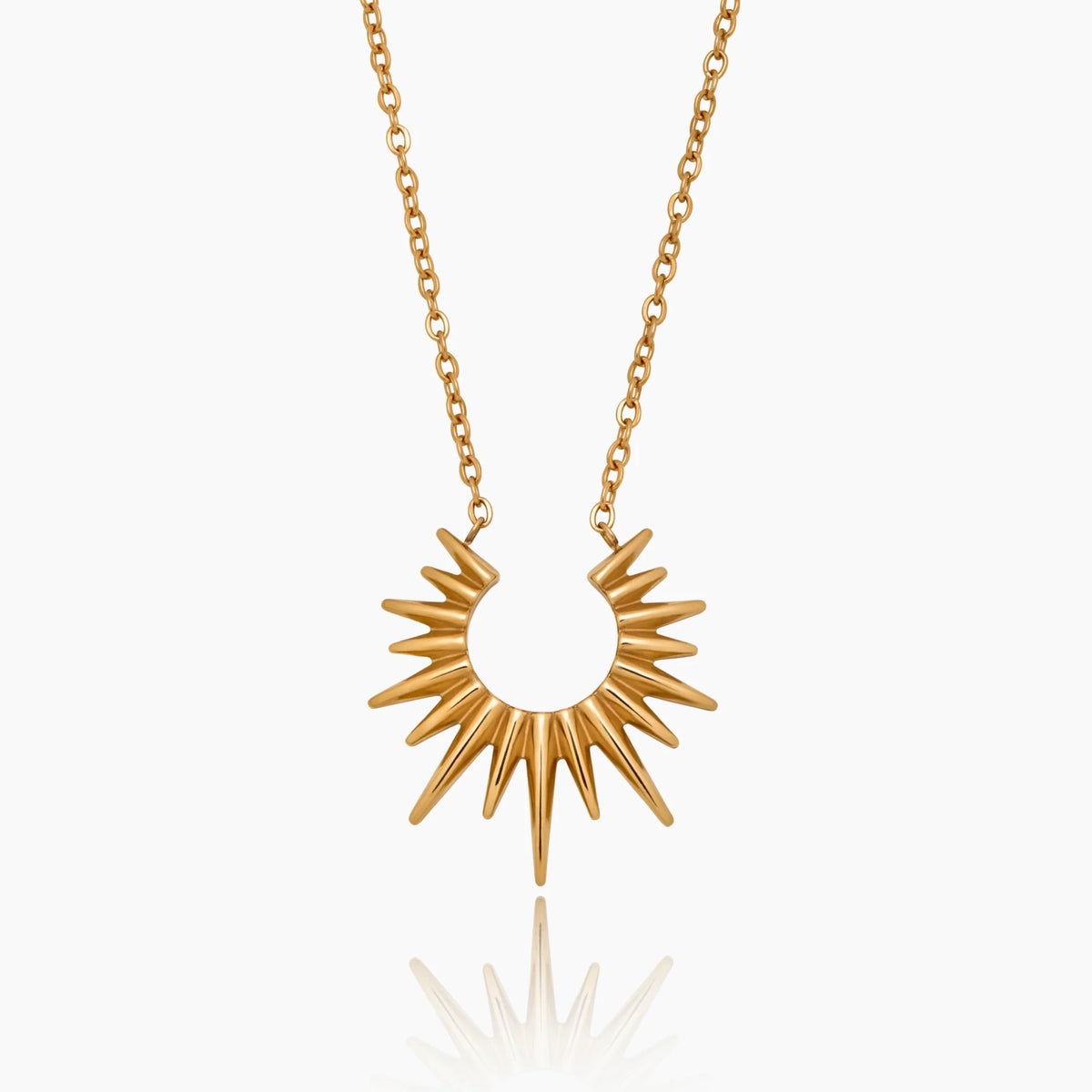 Helia Sunburst Necklace
