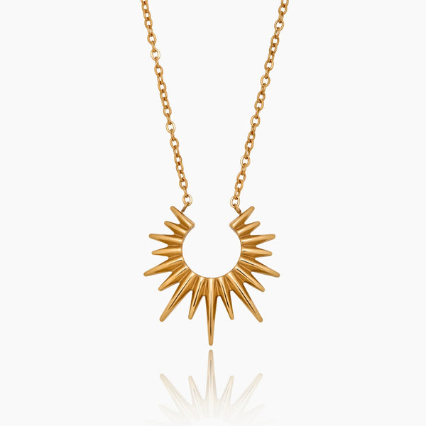 Helia Sunburst Necklace