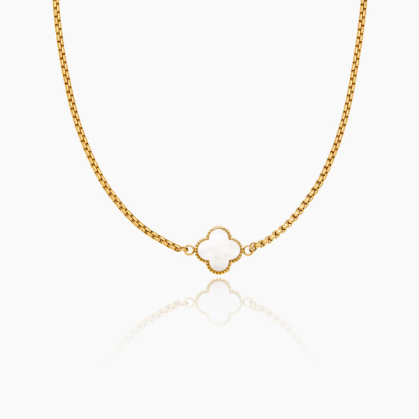 Pearl Clover Necklace