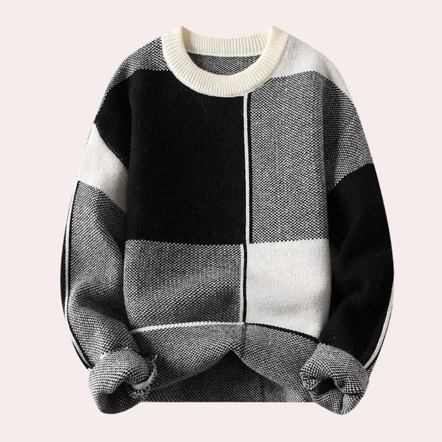 Jersey suave de punto para hombre