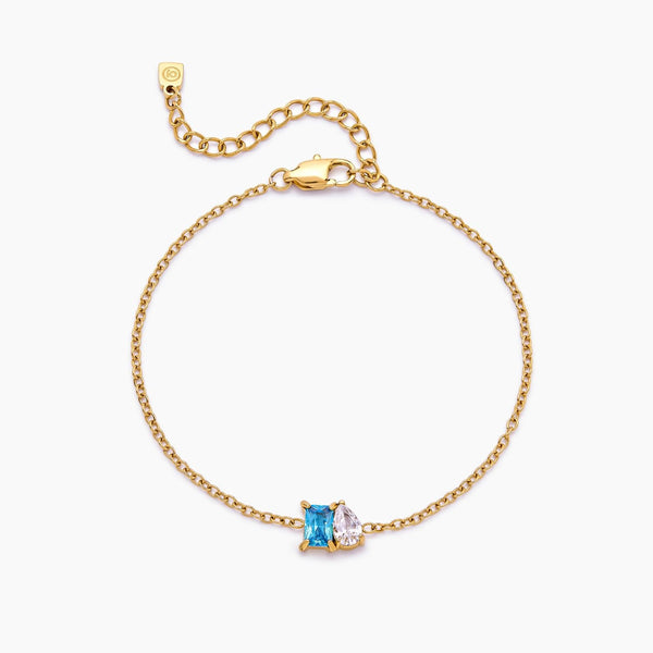 Forever Duo Birthstone Bracelet