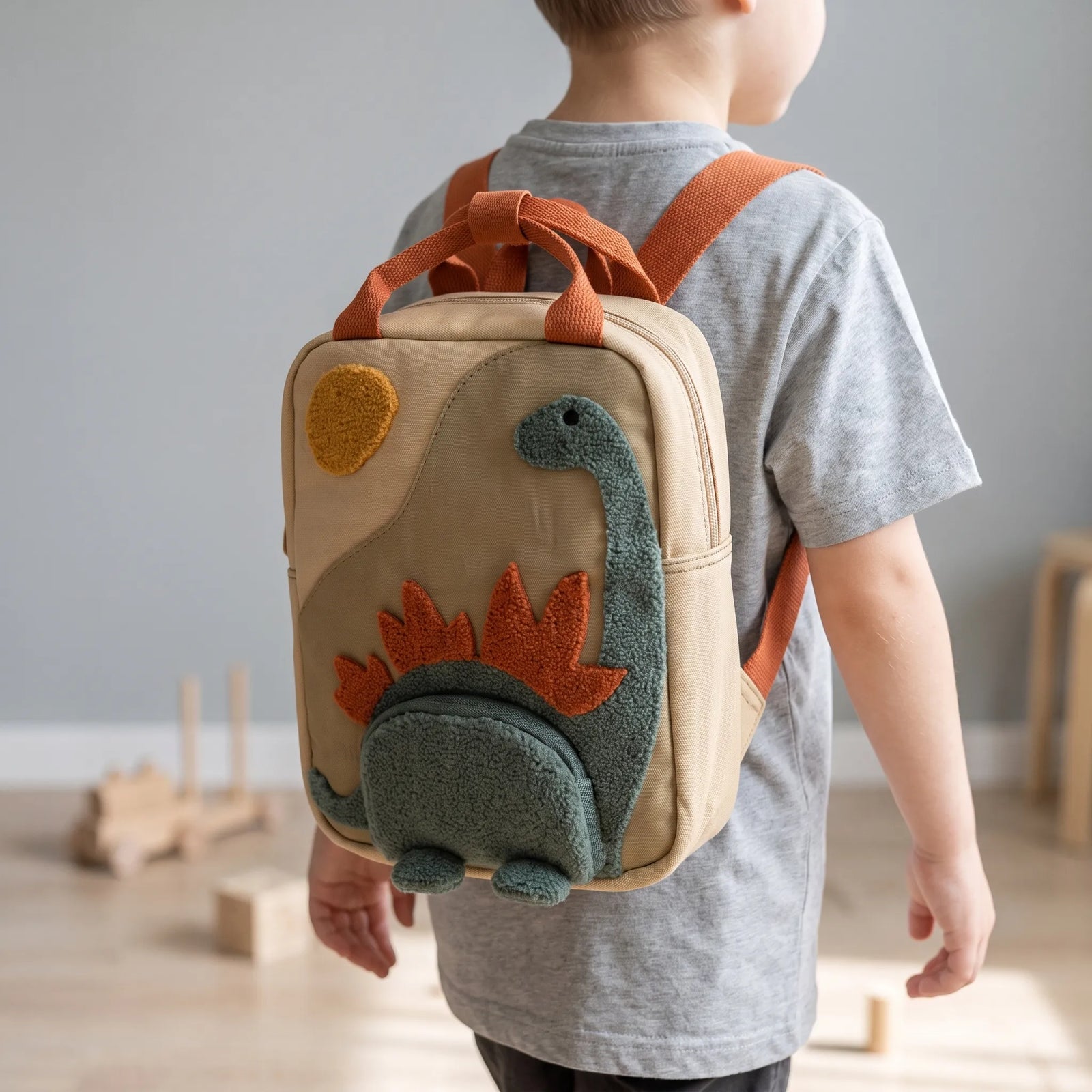 Dinosaur Theme | Mochila escolar para niños