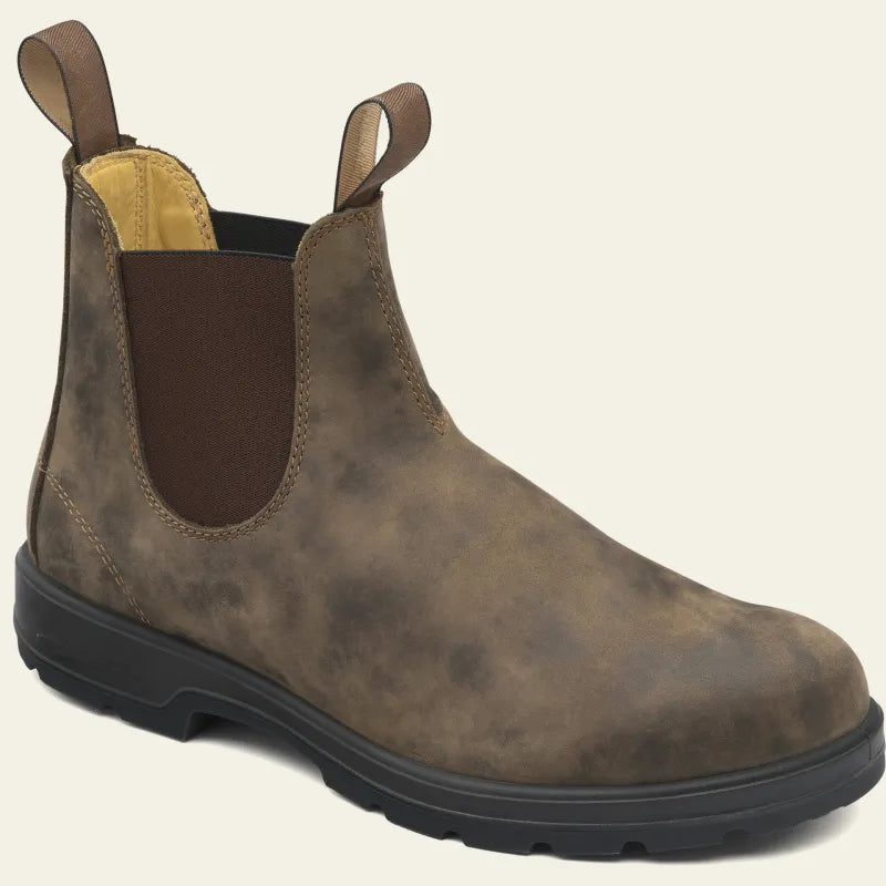 Botines cómodos flexibles ligeros de piel para mujer