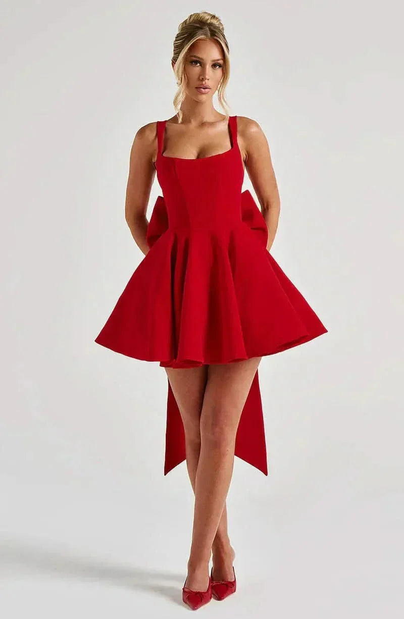 Artemis | Vestido mini con lazo