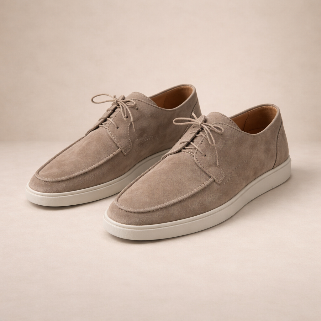 Mocasines de piel para hombre