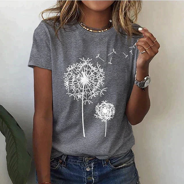 Camisa clásica de algodón para mujer