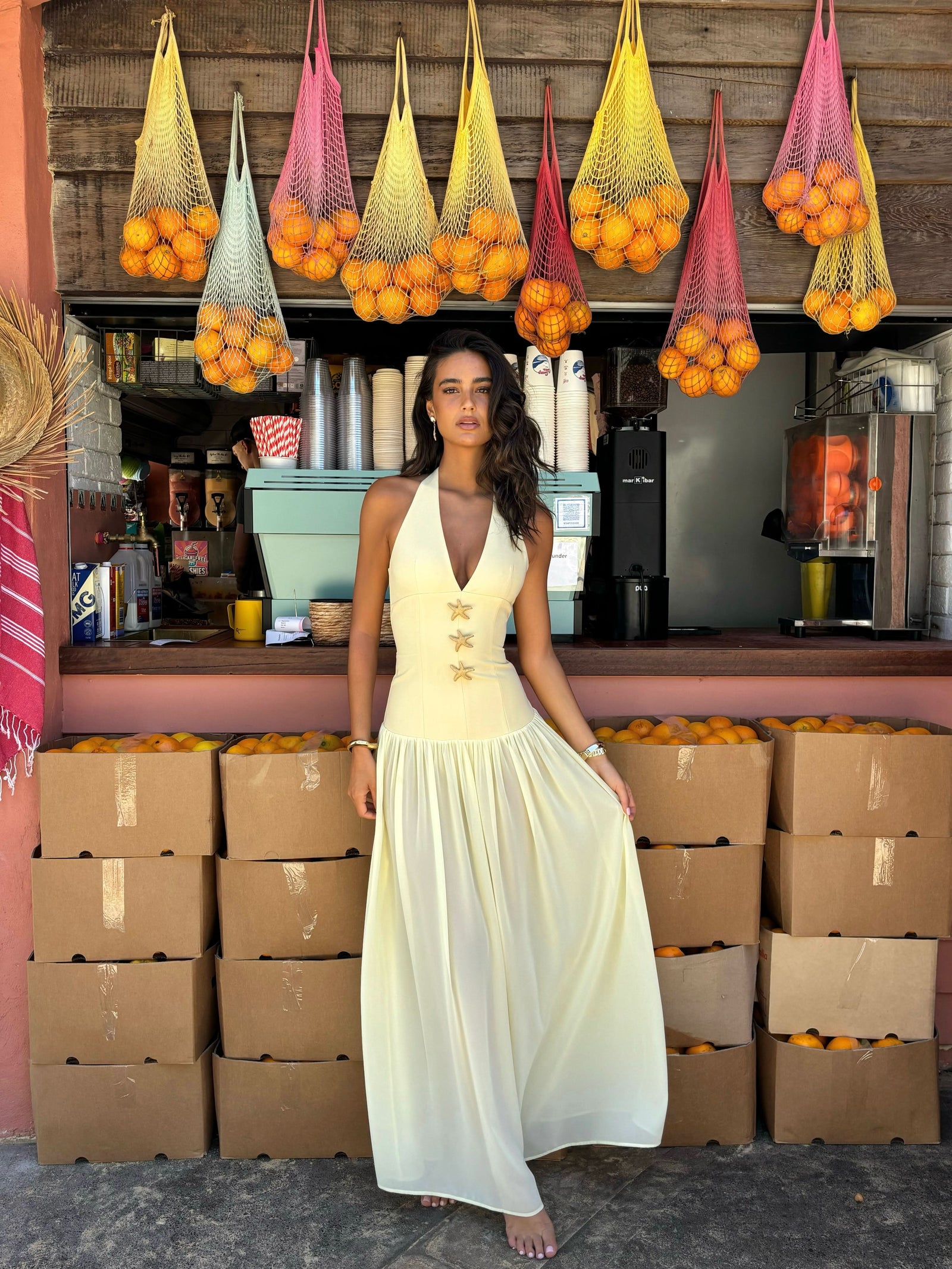 Corissa Starfish | Vestido maxi