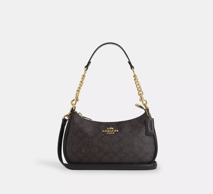 Teri Shoulder Bag In Signature Canvas