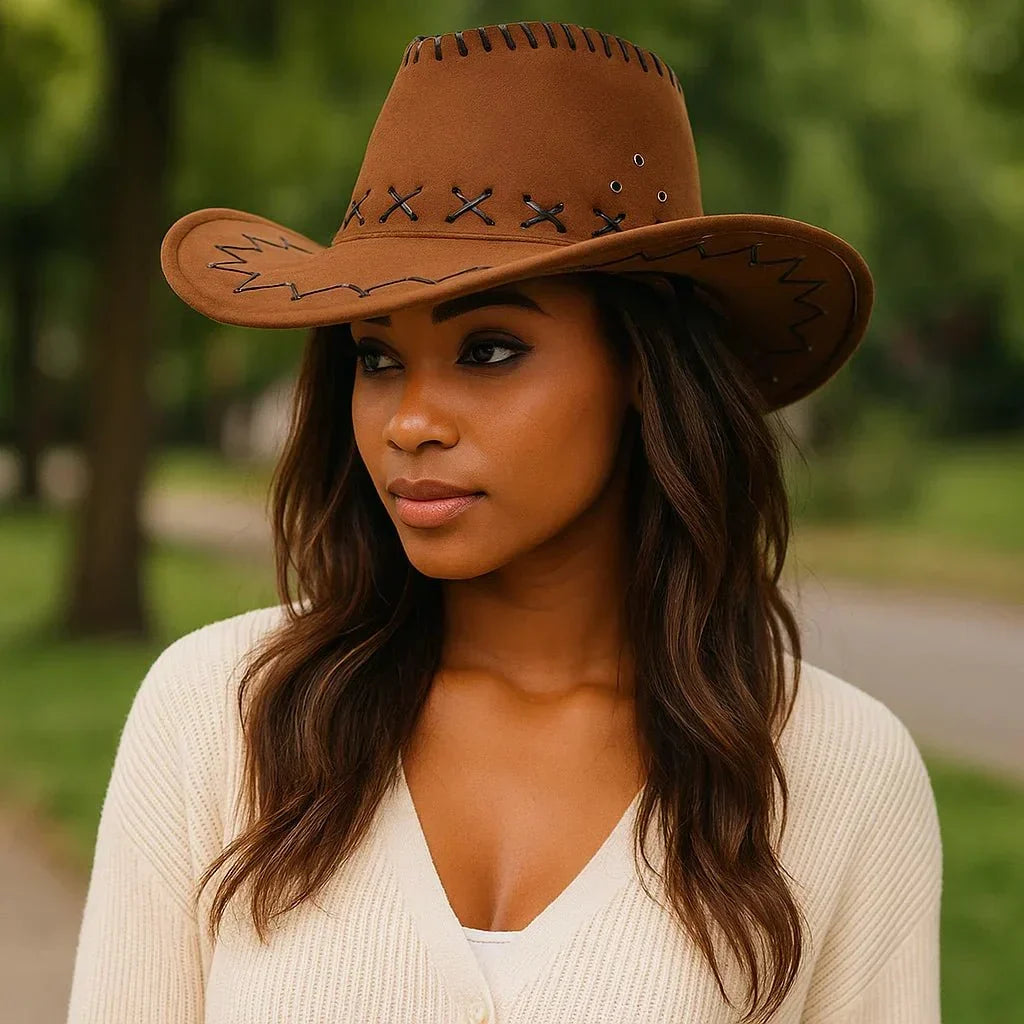 Sombrero ajustable para mujer