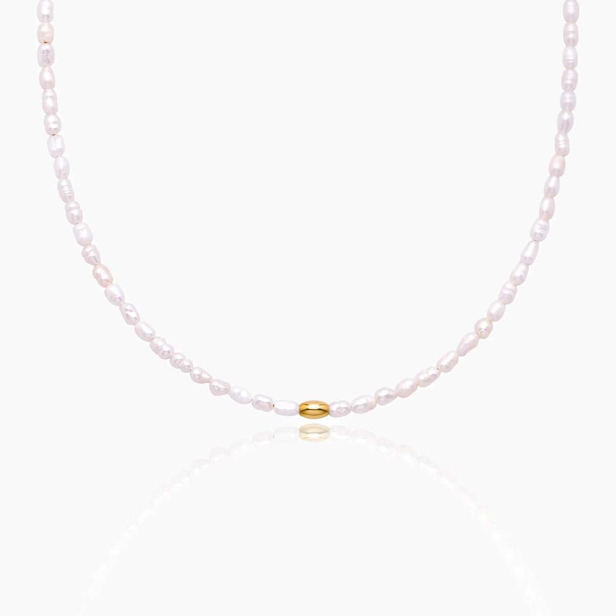 Essential Pearl Choker Necklace