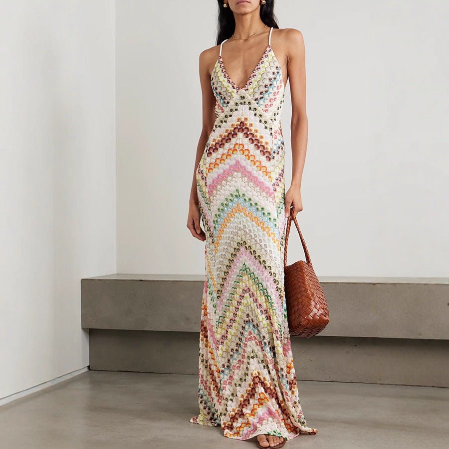 Graphic | Vestido maxi moldeador largo para mujer