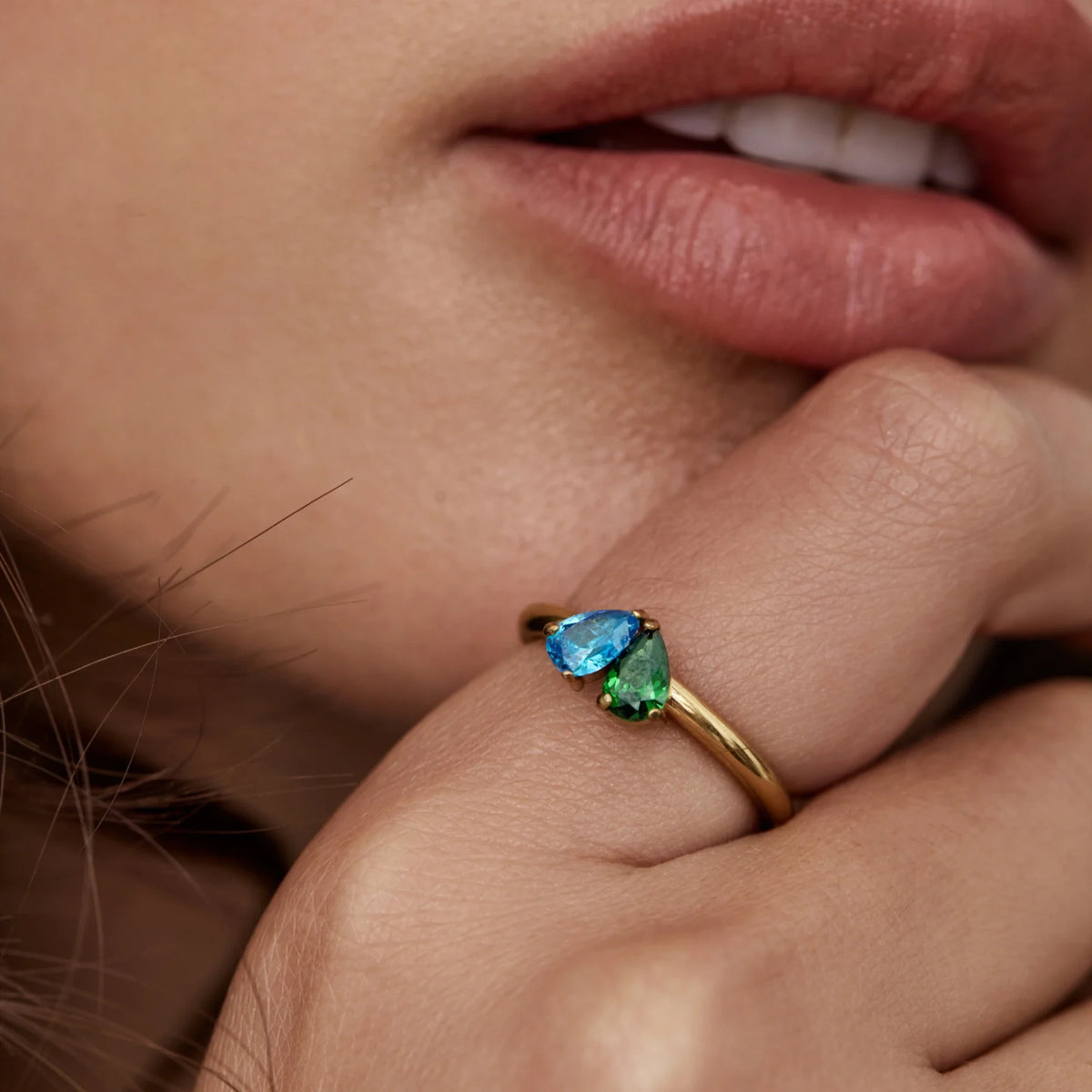 Better Half Birthstone Ring