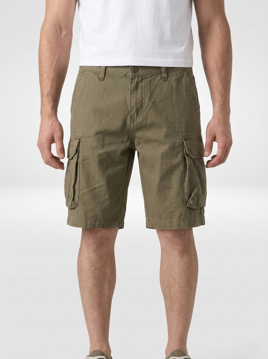 Men’s Flap Pocket Utility Cargo Shorts